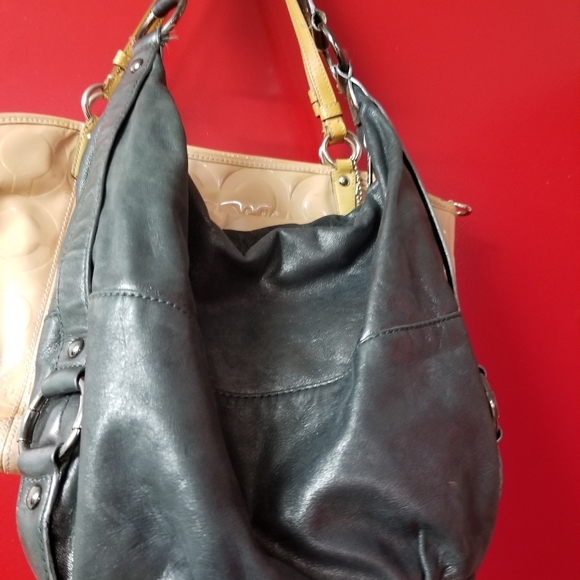 Michael Korr's Charcoal Grey Hobo Bag - Picture 4 of 8
